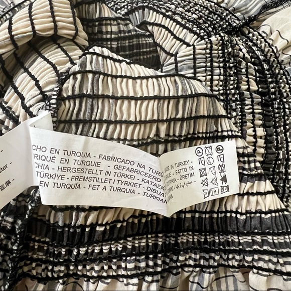 Zara Check Stretch top - Picture 11 of 11